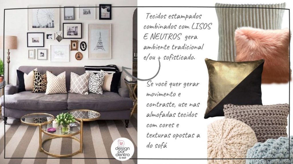 Como usar almofadas na decoração