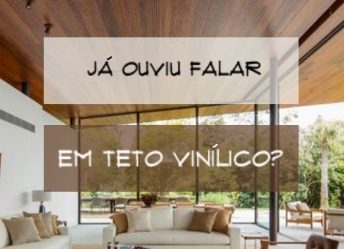 Teto Vinílico na Decoração