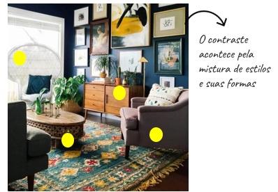 7 princípios básicos da decoração