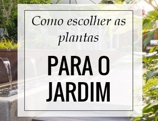 Como escolher as plantas para o jardim