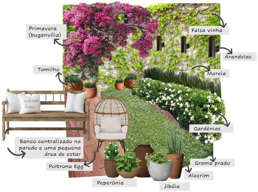 6 Técnicas para jardins estreitos